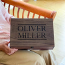 Personalized wooden name box for memories, keepsake Christmas gift, present for Him, Her, Boyfriend, Girlfriend, Baby Boy, Baby Girl, Brother, Sister, Guy, Groomsmen, Bride Friend for Birthday by TinyTreasures Baby Boutique