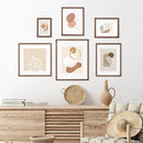 11x14 Picture Frame Set of 4 Natural Solid Walnut Photo Frames with 8x10 Removable Mat Wall Hanging Large Handcrafted Frame with HD Plexiglass Wall and Tabletop Display Large Poster Frame by CozyNest Decor