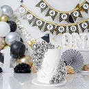 75 Pieces Silver Cake Balls Topper Decorations Foam Cupcake Topper Mini Balloon Cake Topper Picks for Cake Deco Birthday Party Wedding by TinyTreasures Baby Boutique
