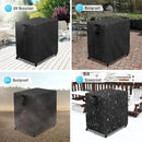 Kingling Outdoor Pizza Oven Table Cover for Ooni Large Table, Waterproof Outdoor Grill Prep Table Cover Pizza Oven Stand Cover - 36''L x 32''W x 31''H(Black) by CozyNest Decor