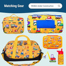 Wildkin ECO rPET 15-inch Kids Backpack – Sustainable, Padded, Adjustable – Under Construction by TinyTreasures Baby Boutique