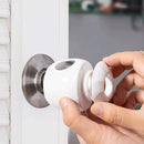 Door Knob Safety Cover for Kids - 5 Pack - Baby Proof Door Knob Covers - Door Locks for Kids Safety Child Proof - White by TinyTreasures Baby Boutique