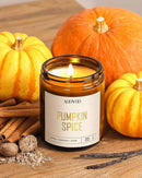AOOVOO Pumpkin Spice Candles - 9 oz Scented Candles, Aromatherapy Candle, Soy Candle for Home Scented by CozyNest Decor