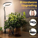 Grow Light, LED Plant Light for Indoor Plants Growing, Full Spectrum Desk Grow Lamp with Pedestal, Automatic Timer for 3H/9H/12H, 10 Dimmable Levels, Height Adjustable by GreenHaven Gardens