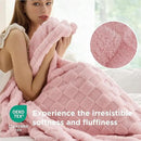 Bedsure GentleSoft King Size Blanket for Bed - Super Soft Cozy Blankets for Women Men Girls, Large Fuzzy Fleece Throw for Bedroom Decor, Blush Pink,108x90 Inches by CozyNest Decor