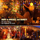 49FT 480LED Christmas Lights Decorations Waterproof 8 Modes Christmas Lights Outdoor with Memory and Timer Fairy Lights Plug-in Christmas String Lights for Holiday Party Wedding Home Roof by GreenHaven Gardens