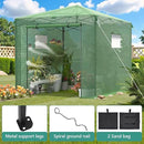 Pop Up Greenhouse 8x12FT, Pop Up Green House for Outdoors, Portable Greenhouses, Walk-in Greenhouses, Popup Greenhouse Kit, Easy Set Up by GreenHaven Gardens
