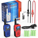 Walkie Talkies for Adults- WokTok Long Range Two Way Radio for Camping Hiking Hand Held Hiking Accessories Camping Gear Xmas Birthday Gift for Kids,SOS Siren,NOAA Weather Alert,2 Radios by TinyTreasures Baby Boutique