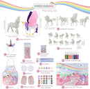 BONNYCO Unicorns Gifts for Girls Painting Kit with 18 Figurines Painting for Kids with Glow in The Dark | Girl Toys 3 4 5 6 7 8 9 10 Years Crafts Kids Gifts Birthday Christmas | Unicorn Toys Niñas by TinyTreasures Baby Boutique