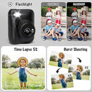 Instant Print Camera for Kids, 3.0" HD 1080P Digital Video Cameras with 3 Rolls of Printer Paper for Toddler, Birthday Gifts Toy for Girls Boys with 32GB SD Card (3.0 Style, Black) by TinyTreasures Baby Boutique