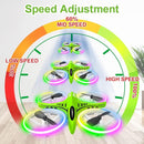 Dwi Dowellin Mini Drone for Kids Crash Proof LED Night Lights One Key Take Off Landing Flips RC Remote Control Small Flying Toys Drones for Beginners Boys and Girls Adults Nano Quadcopter, Green by TinyTreasures Baby Boutique