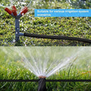 1/4 PE Drip Irrigation Tubing, 100FT Drip Irrigation Hose, Push-To-Connect Compatible- Misting Tubing or Blank Distribution Tubing for DIY Garden Irrigation Hydroponics System by GreenHaven Gardens