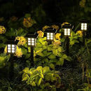 Solar Garden Outdoor Lights 12 Pack,Outdoor Landscape Lights Solar Waterproof Garden LED Lights for Pathway Patio Driveway Walkway Porch, Auto On/Off (White Light) by GreenHaven Gardens