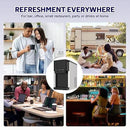 3 in 1 Water Dispenser with Ice Maker, Nugget Ice Maker Countertop, Bullet Ice, Crushed Ice, Water Cooler, 44Lbs/24H, 12 Ice Cube/6Min, Self-Cleaning, 4Lbs Ice Storage, Home, Kitchen, Party, RV by CozyNest Decor