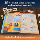 Thames & Kosmos Mechanical Engineering: Machines & Vehicles STEM Experiment Kit | Build 20 Mechanical Models, Explore Physics of Force & Motion | Hands-on, Introductory Science Learning for Ages 8+ by TinyTreasures Baby Boutique