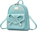 I IHAYNER Girls Bowknot Cute Leather Backpack Mini Backpack Purse for Women by TinyTreasures Baby Boutique