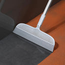 Magic Broom Floor Squeegee Pet Hair Remover, Silicone Squeegee Broom for Floor, 51.77" Long Handle for Carpet, Bathroom Tile, Hardwood, Fur,Garage, Liquid Spills, Fine Dust by GreenHaven Gardens