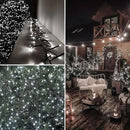 OZS 115Ft 300LED Cool White String Lights Indoor/Outdoor, Waterproof 8 Modes Christmas Lights, Green Wire Tree Lights for Party Wedding Garden Xmas Decorations (Cool White) by GreenHaven Gardens