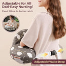 Momcozy Original Nursing Pillow for Breastfeeding-Pioneering Safety Fence- Wider Feeding Pillows for More Support for Mom & Baby- Easier Nursing & Hand Free- Fit for All, Removable Cotton Cover by TinyTreasures Baby Boutique