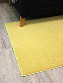 KOECKRITZ Soft and Colorful Kids Classroom Area Rugs (Passes Flammability Pill Test) Many Sizes and Bright Colors to Select from (5' Round, Lemon) by CozyNest Decor