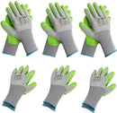 WORKPRO 6 Pairs Garden Gloves, Work Glove with Eco Latex Palm Coated, Gardening Glove, Working Gloves for Weeding, Digging, Raking, and Pruning (Large) by GreenHaven Gardens