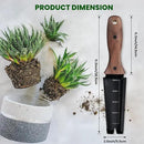 Hori Hori Garden Knife, Garden Tools with Sheath, 6" Stainless Steel Blade with Cutting Edge, Full-Tang Walnut Ergonomic Wood Handle with Hanging Hole, Weeding, Planting, Digging… by GreenHaven Gardens