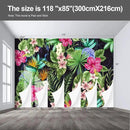 Floral Wall murals Peel and Stick Flowers Wallpaper for Bedroom Living Room - 85"x118" by CozyNest Decor