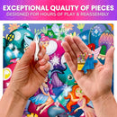 QUOKKA Puzzles for Toddlers 3-5 – 4 x 48 Pieces Puzzles for Kids Ages 3-4 – 12 Toy Learning Vert Girls for 4-6 – Jigsaw Game for Boy and Girl 3-5-7 Year Old by TinyTreasures Baby Boutique