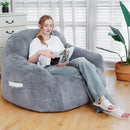 Giant Bean Bag Chair, Oversized Bean Bag Chairs for Adults and Kids, Gaming Chair Stuffed Memory Foam | Storage | Non-Slip, Removable Bean Bag Sofa Comfy Chair for Bedroom, Livingroom by CozyNest Decor