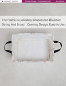 Rectangular Storage Basket Fabric Organizer Bin for Toys,Books,Clothes,Gifts,Pets-Perfect for Home,Office,Nursery,Dorm,Shelf(Rec-Star Rainbow ) by TinyTreasures Baby Boutique