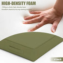Patio Chair Cushions 18.5 X 16 X 4 Inch Waterproof Outdoor Seat Cushions for Patio Furniture, Outdoor Sofa Couch Pads with Ties & Handle, Set of 2, Light Green by GreenHaven Gardens