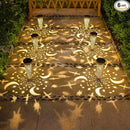 Go2garden Solar Lights Outdoor Decorative Stake Lights Waterproof with Moon Star for Patio, Pathway, Backyard, Outside Decorations, Lawn Ornaments,Garden Gifts (Copper, 6pack) by GreenHaven Gardens