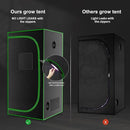 MELONFARM 32"x32"x63'' Grow Tent, High Reflective 600D Diamond Mylar Canvas with Observation Window and Floor Tray for Hydroponic Indoor Plant Growing by GreenHaven Gardens