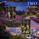 Solar Lantern Butterfly Outdoor Waterproof,Two Lighting Modes Garden Decor Christmas Gifts for Women Mom Grandma Hanging Solar Lights Metal Decor for Outside,Backyard,Patio by GreenHaven Gardens