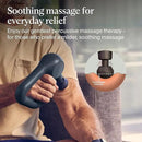 TheraGun Therabody Relief - Quiet Deep Tissue Therapy Massage Gun - Bluetooth Enabled, Electric Percussion Massage Gun & Personal Massager for Pain in The Neck, Back, Leg, Shoulder and Foot (Black) by CozyNest Decor
