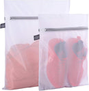 Kimmama Set of 2 Delicates Laundry Bags,Durable Zipper Mesh Laundry Bag,Bra Fine Mesh Wash Bag,Keep Cloth Shape in the Washer by TinyTreasures Baby Boutique
