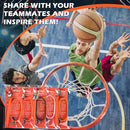 LiYiQ 72 Pcs Basketball Party Favors Basketball Team Gifts Basketball Goodie Bags Stuffers Basketball Ballpoint Pens Bookmark Card and Silicone Bracelet by TinyTreasures Baby Boutique