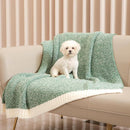 Snuggle Sac Green Throw Blanket, Ultra Soft Warm Blankets for Couch, Cozy Knit Fuzzy Plush Throws Blanket for Sofa, Bed,Living Room, Heather Green, 50x60 inches by TinyTreasures Baby Boutique