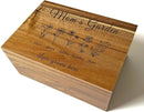 Mom's Garden Mother's Day Gift - Custom Gift for Mom, Personalized Grandma's Garden Gifts Birth Flowers, Wooden Storage Box with Hinged Lid, Mom Day, Unique Christmas Gifts for Woman, 11x8x4.75 in by TinyTreasures Baby Boutique