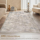 Area Rug for Living Room: 4x6 Washable Neutral Abstract Modern Soft Rugs Non Slip Indoor Floor Stain Resistant Carpet for Bedroom Dining Room Office Nursery - Brown by TinyTreasures Baby Boutique