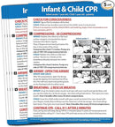 Safety Magnets by ZOCO – Infant and Child CPR Magnet (5-Pack) – 5"x7" Emergency First Aid Guide with Step-by-Step Instructions – CPR Reference for Homes, Daycares, Schools, and Parents by TinyTreasures Baby Boutique