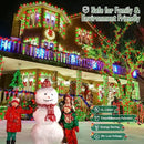 Heceltt 1600 LED 630 FT String Lights Outdoor, 8 Modes Christmas Lights Plug in, Waterproof Led String Lights with Timer and Memory for Christmas Home Party Tree Decorations (Red and Green)
