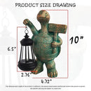 JOYBEE Garden Statues Turtle with Solar Lantern Outdoor Decor-Turtle Solar Figurines Lights Decorations for Patio Yard Lawn Ornaments-Gifts for Birthday Easter Housewarming by GreenHaven Gardens