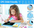 Rylai Toddler Toys Talking Flash Cards, Kindergarten Learning Resources 510 Sight Words with Drawing Tablet for Speaking Doodling, Sensory Toys for Kids with Autism, Boys Girls 2 3 4 5 6, Blue by TinyTreasures Baby Boutique