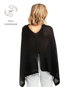 We are Amma | The Cocoon™ - Newborn Essentials Must Haves: Nursing Cover for Breast Feeding Essentials | Nursing Sweater Used as Breastfeeding Cover (Black, One Size) by TinyTreasures Baby Boutique