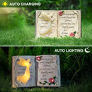 Outdoor Solar Angel Garden Stakes Lights, Waterproof Memorial Grave Decorations Gifts for Cemetery Outdoors Lawn Yard Home Patio Decor by CozyNest Decor