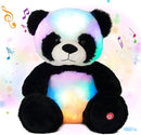 Cuteoy Glowing LED Panda Light-up Nightlight Toys Musical Plush Stuffed Animal Soft Singing Lullabies Birthday Christmas Plushies Gifts for Kids Boys Girls,10" by TinyTreasures Baby Boutique