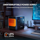 Jackery Explorer 2000 v2 Portable Power Station with 16ft DC Extension Cable, 2042Wh LiFePO4 Battery, 2200W Solar Generator, USB-C PD 100W Fast Charging for Camping, Home Use(Solar Panel Optional) by TinyTreasures Baby Boutique