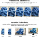 NEWCOSPLAY Faux Fur Throw Blanket Indigo Luxury Fluffy Thick Warm Bubble Blanket for Couch Sofa Bed 700GSM (Indigo, Throw(50"x60")) by CozyNest Decor