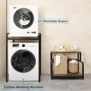 3-Tier Bathroom Room Shelf Washing Machine Storage Utility Rack Over The Toilet Washer Dryer Storage Bathroom Organizer Rack Space Saving Shelving Units Clothes Dryers Shelf by CozyNest Decor
